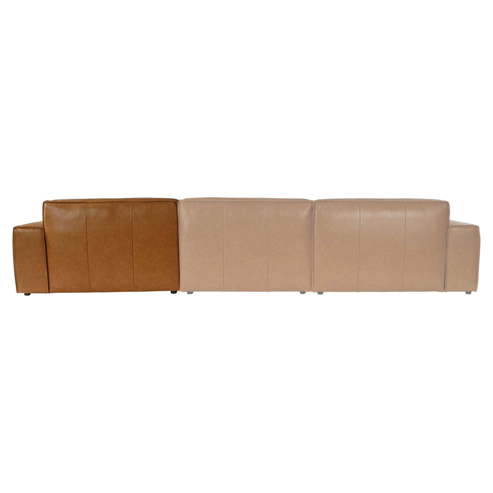 Nola Leather Left Sofa Seat, Como Tan