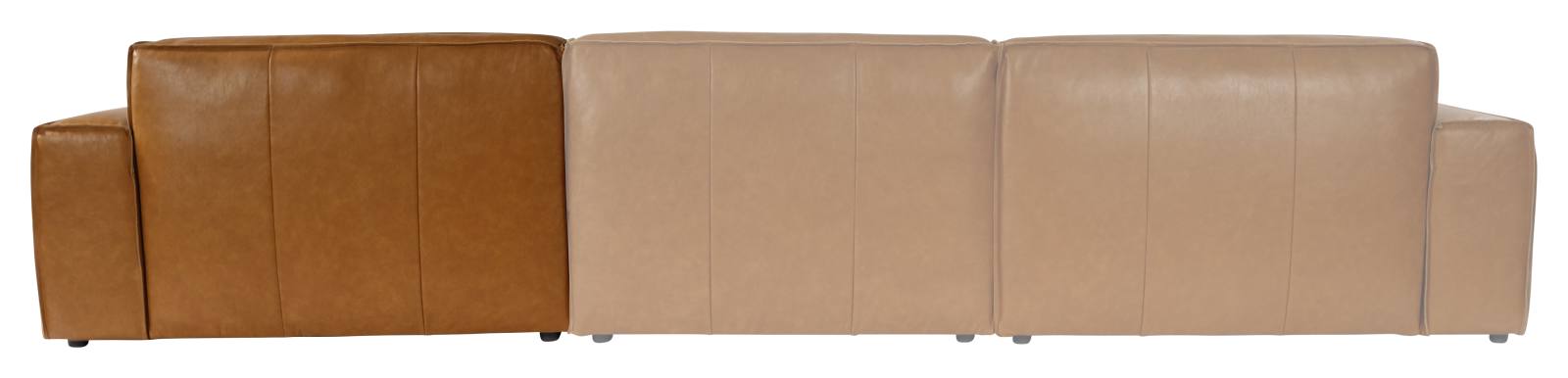 Nola Leather Left Sofa Seat, Como Tan