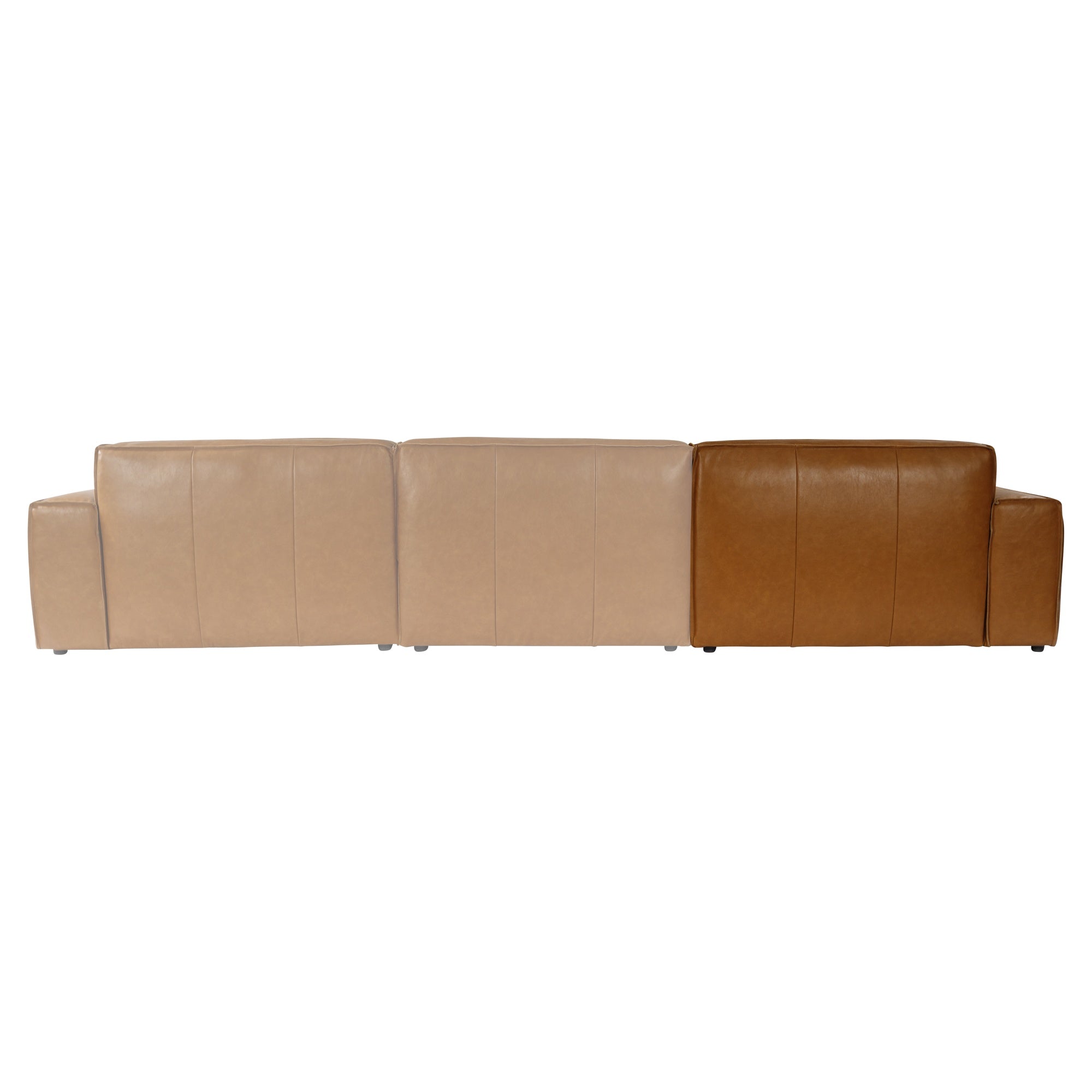 Nola Leather Right Sofa Seat, Como Tan