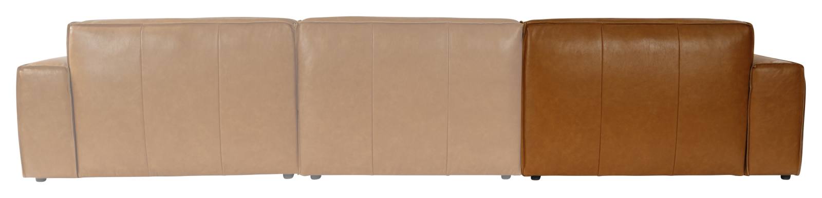 Nola Leather Right Sofa Seat, Como Tan