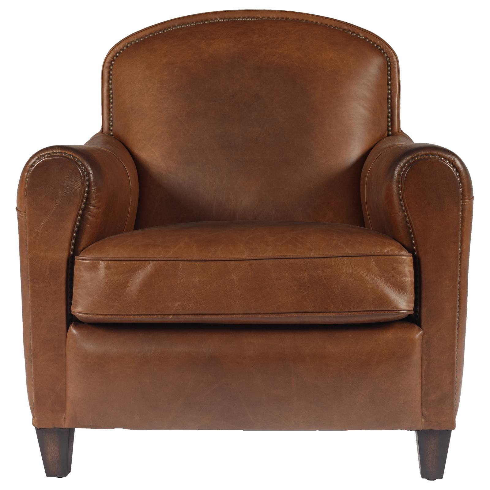Arton Leather Armchair, Vintage Whiskey