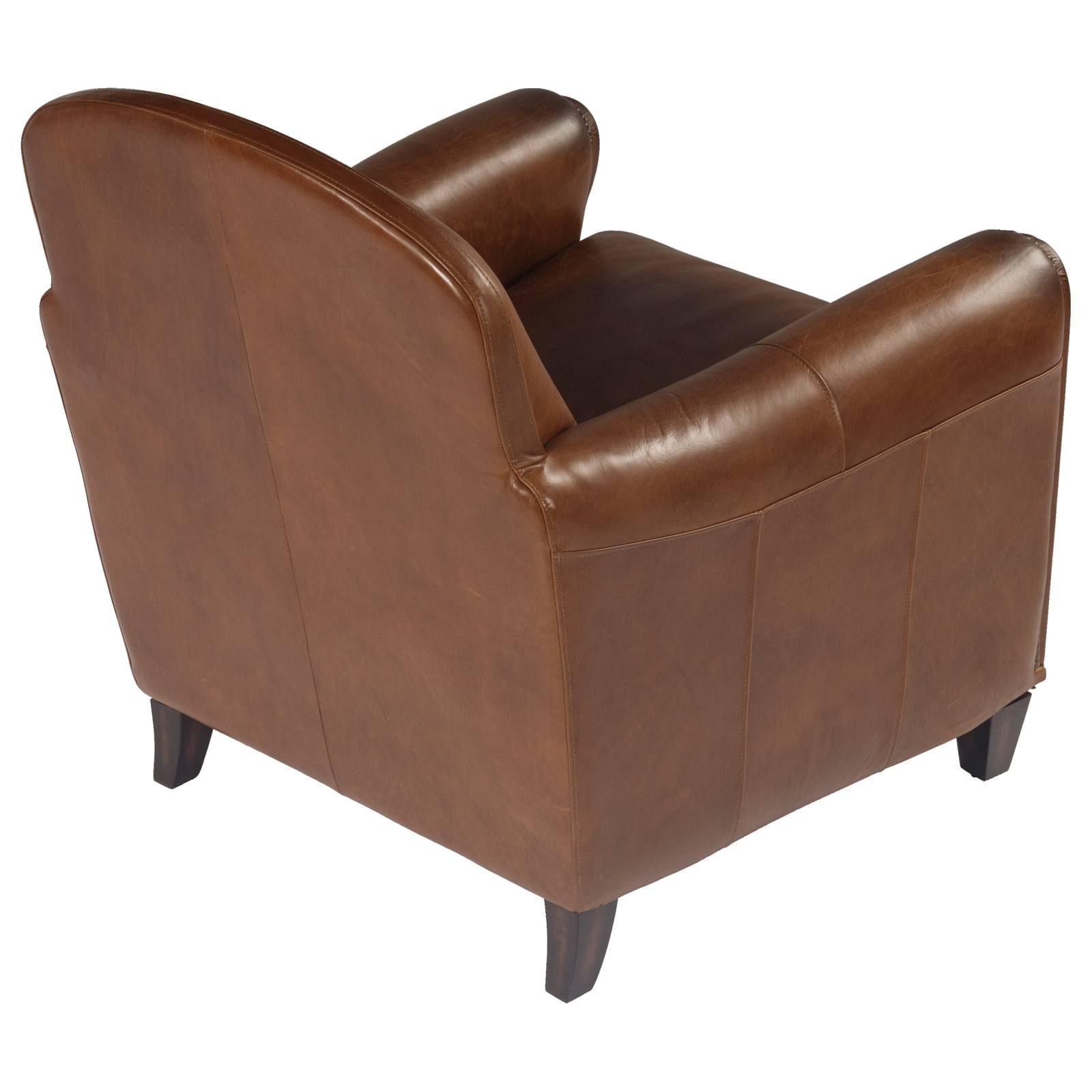 Arton Leather Armchair, Vintage Whiskey