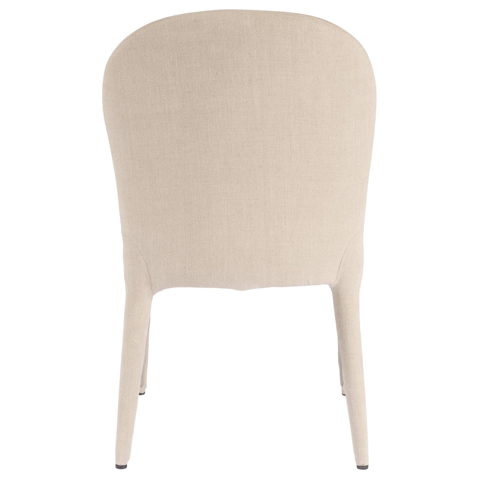 Adar Linen Dining Chair, Natural