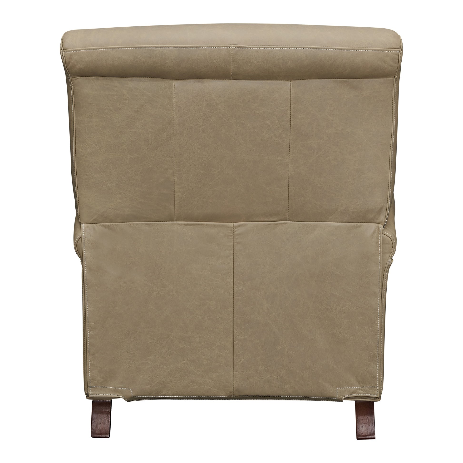 Norton Leather Recliner Chair, Cappucino White