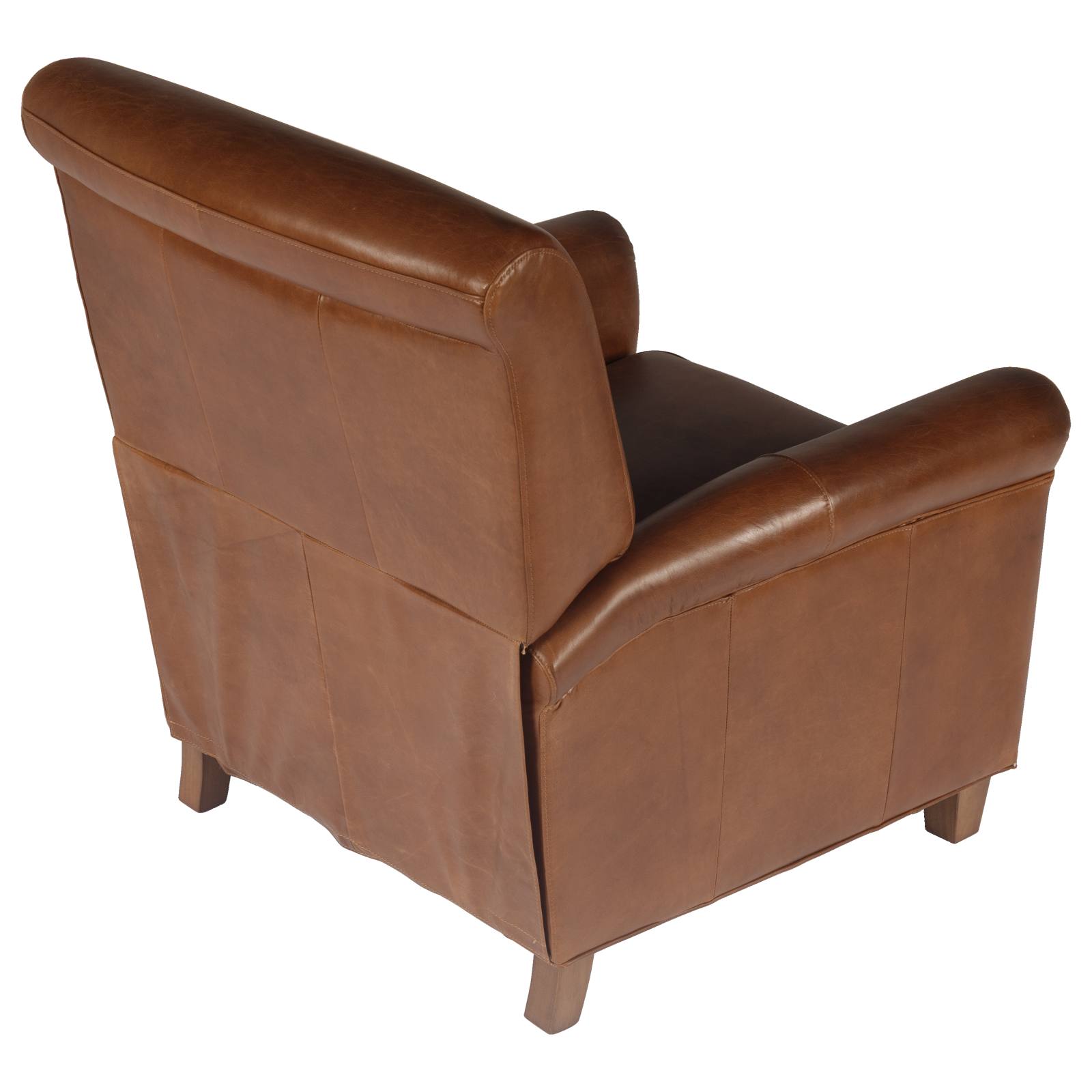 Norton Leather Recliner Chair, Vintage Whiskey