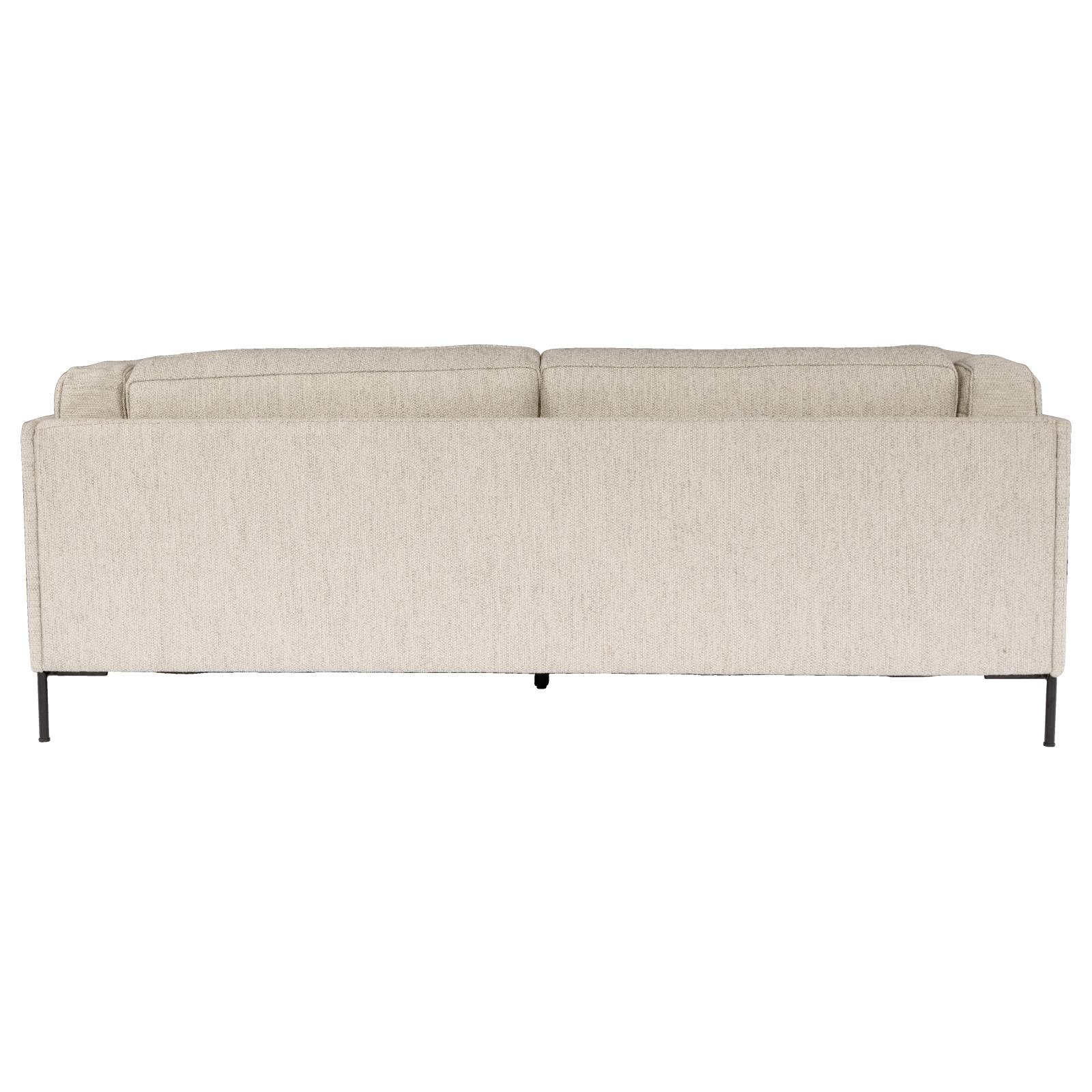 Allerdale 2.5 Seater Fabric Sofa, Cobblestone Grey