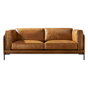 Allerdale 2.5 Seater Leather Sofa, Natural Tan