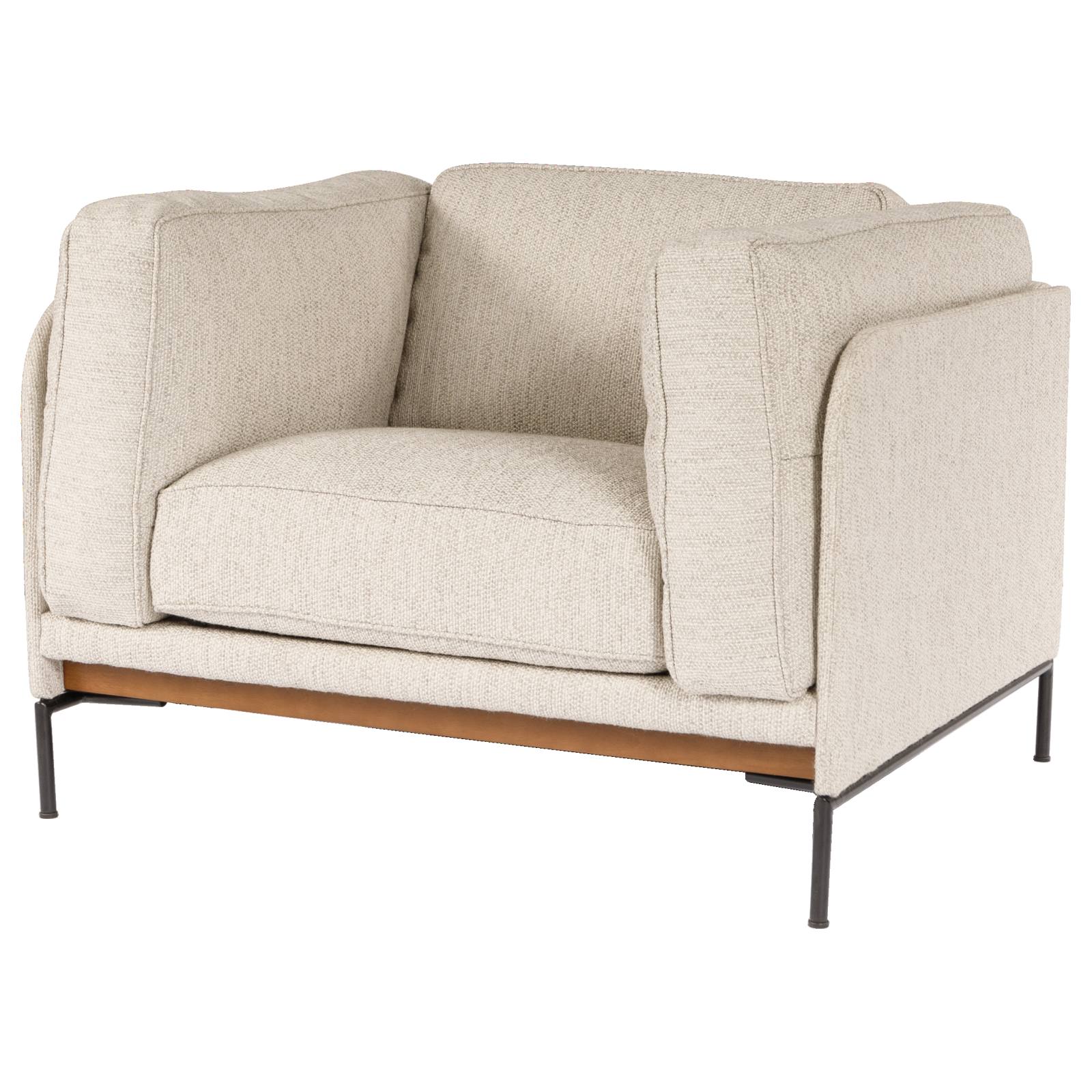 Allerdale Fabric Armchair, Cobblestone Grey