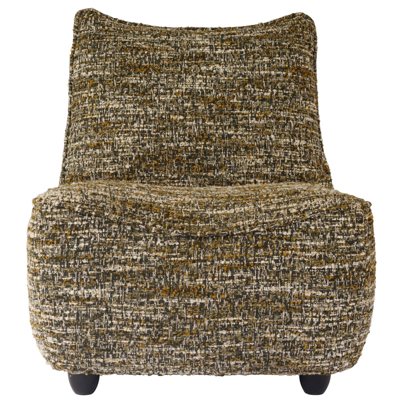 Moulan Fabric Armchair, Speckle Green