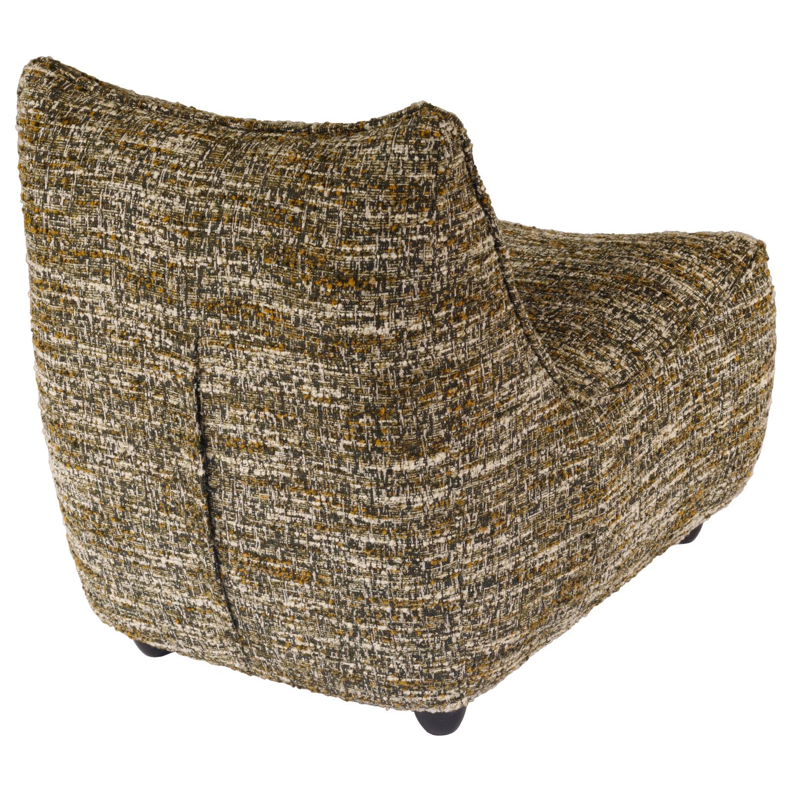 Moulan Fabric Armchair, Speckle Green