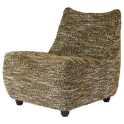 Moulan Fabric Armchair, Speckle Green