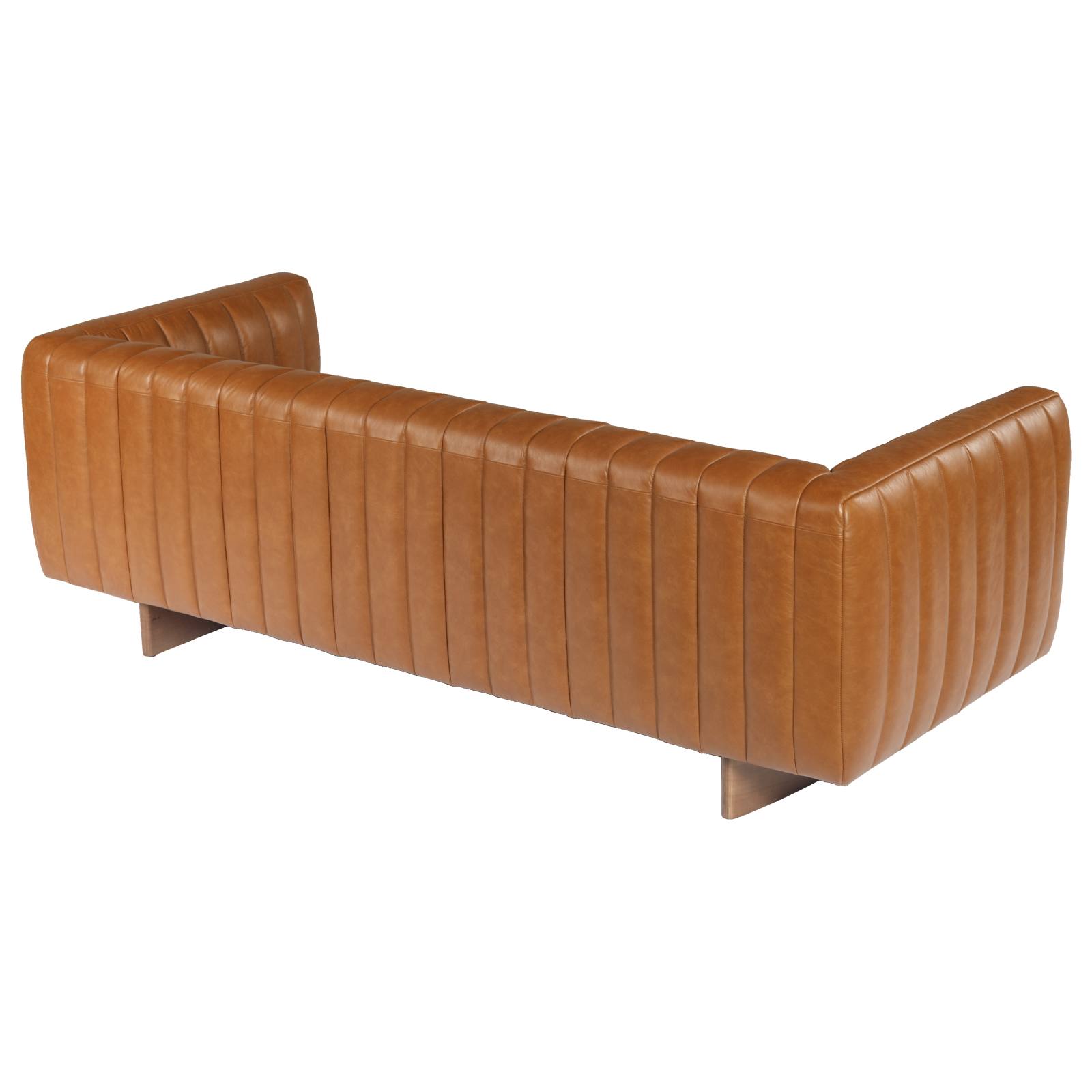 Risson 3 Seater Leather Sofa, Roche Tan