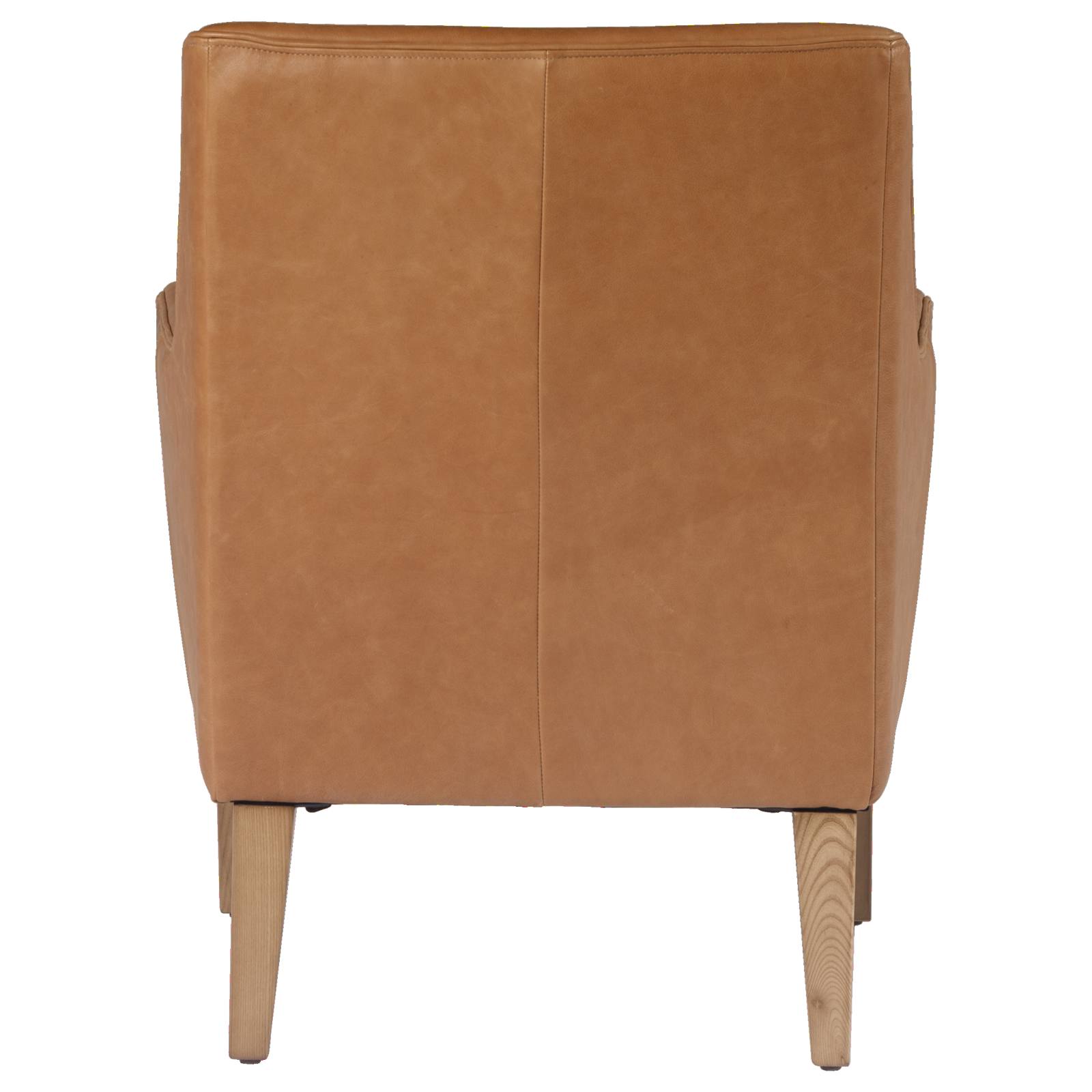 Ellie Leather Armchair, Hazelnut Tan
