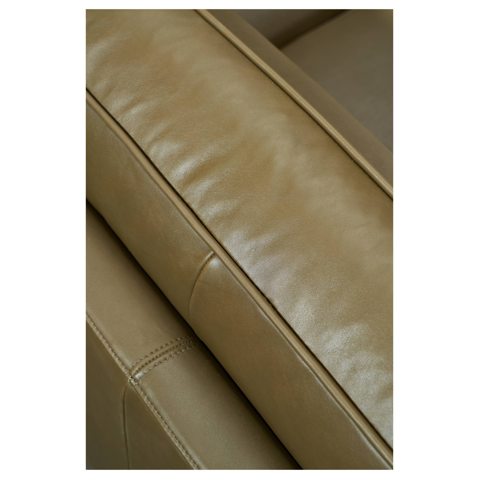 Allerdale 8 Seat Corner Leather Sofa, 2.8m W x 2.8m D, Oxford Green