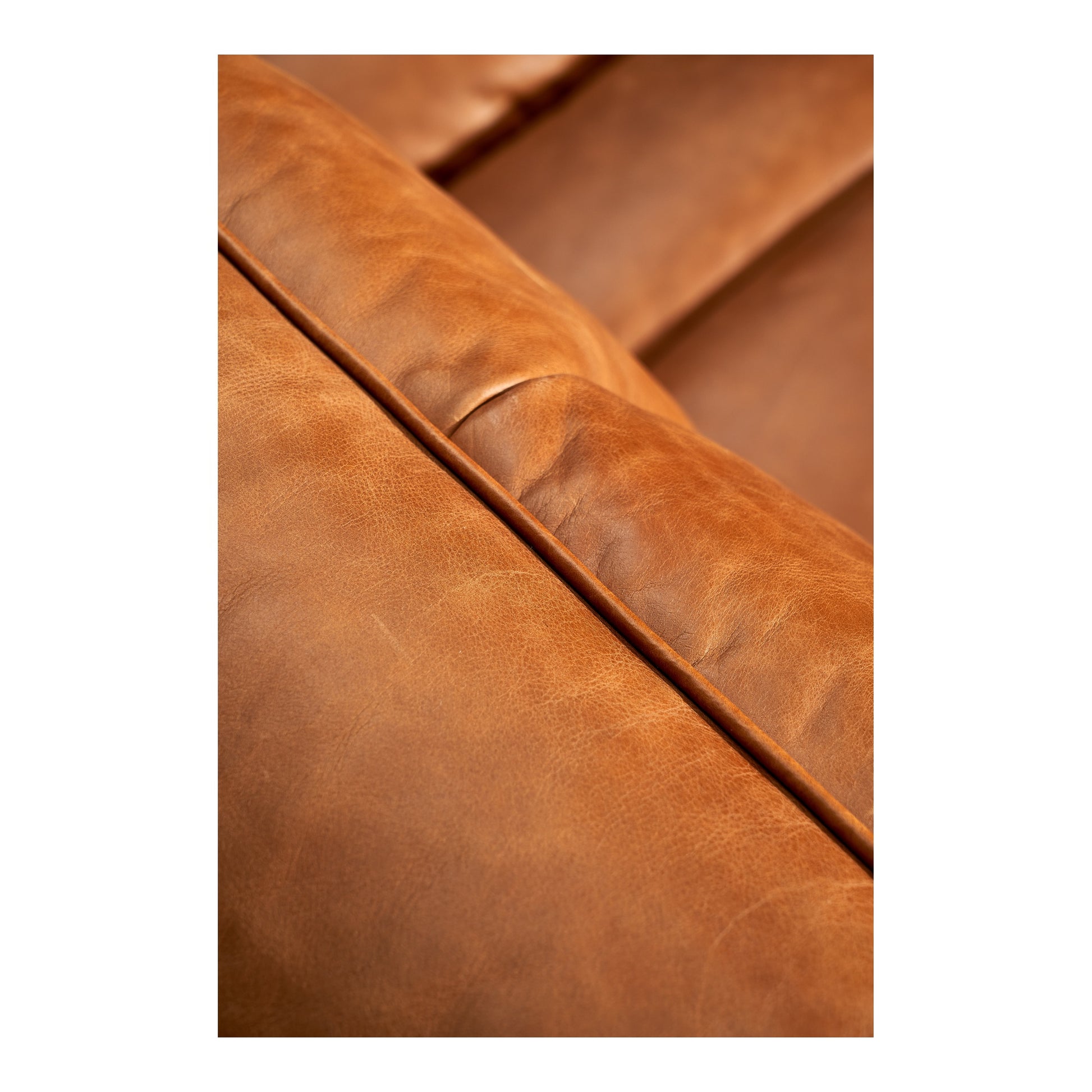 Lomond 2 Seat Leather Sofa with 2 Electric Recliners, Hazelnut Tan