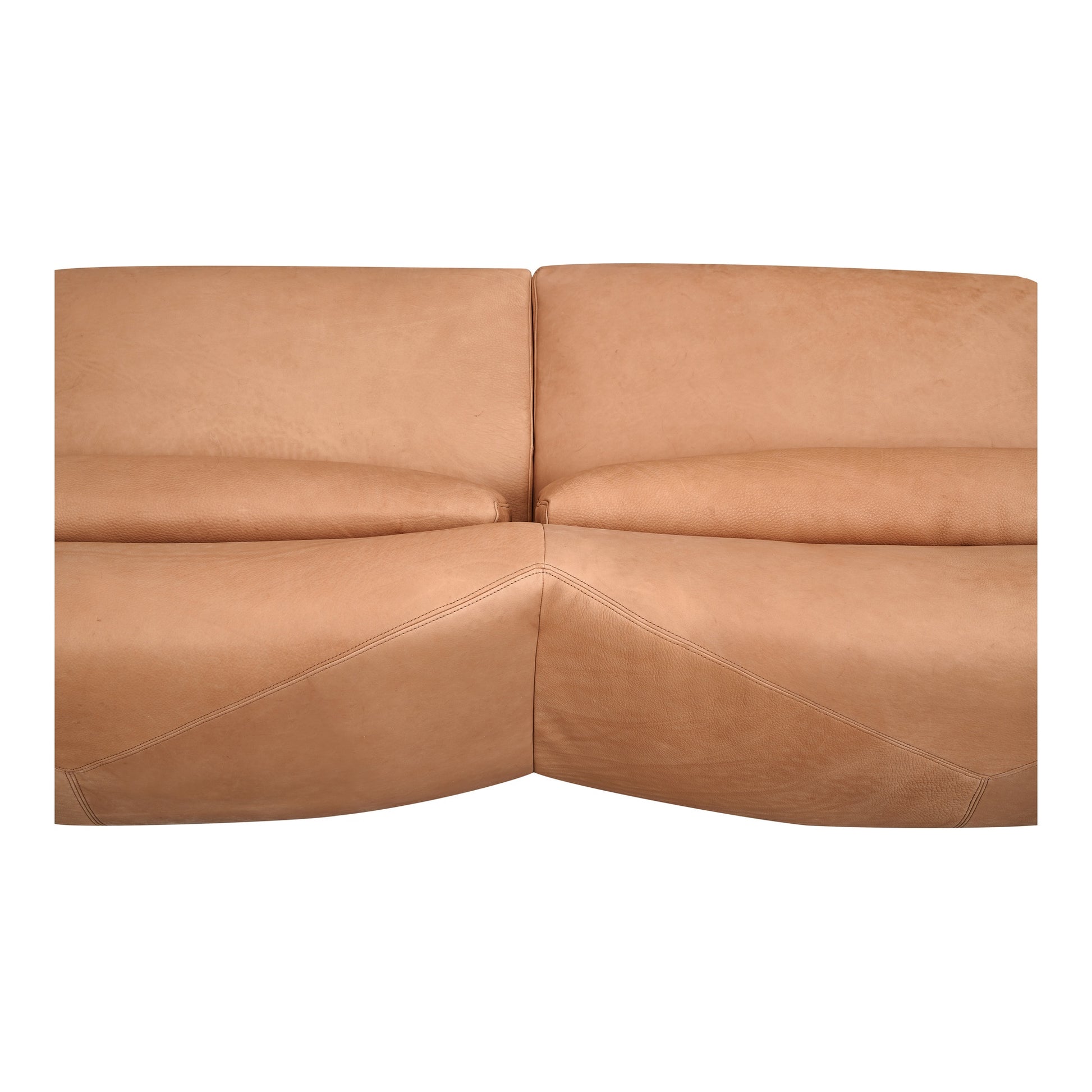 Savona 5 Seat Corner Leather Sofa, Chestnut