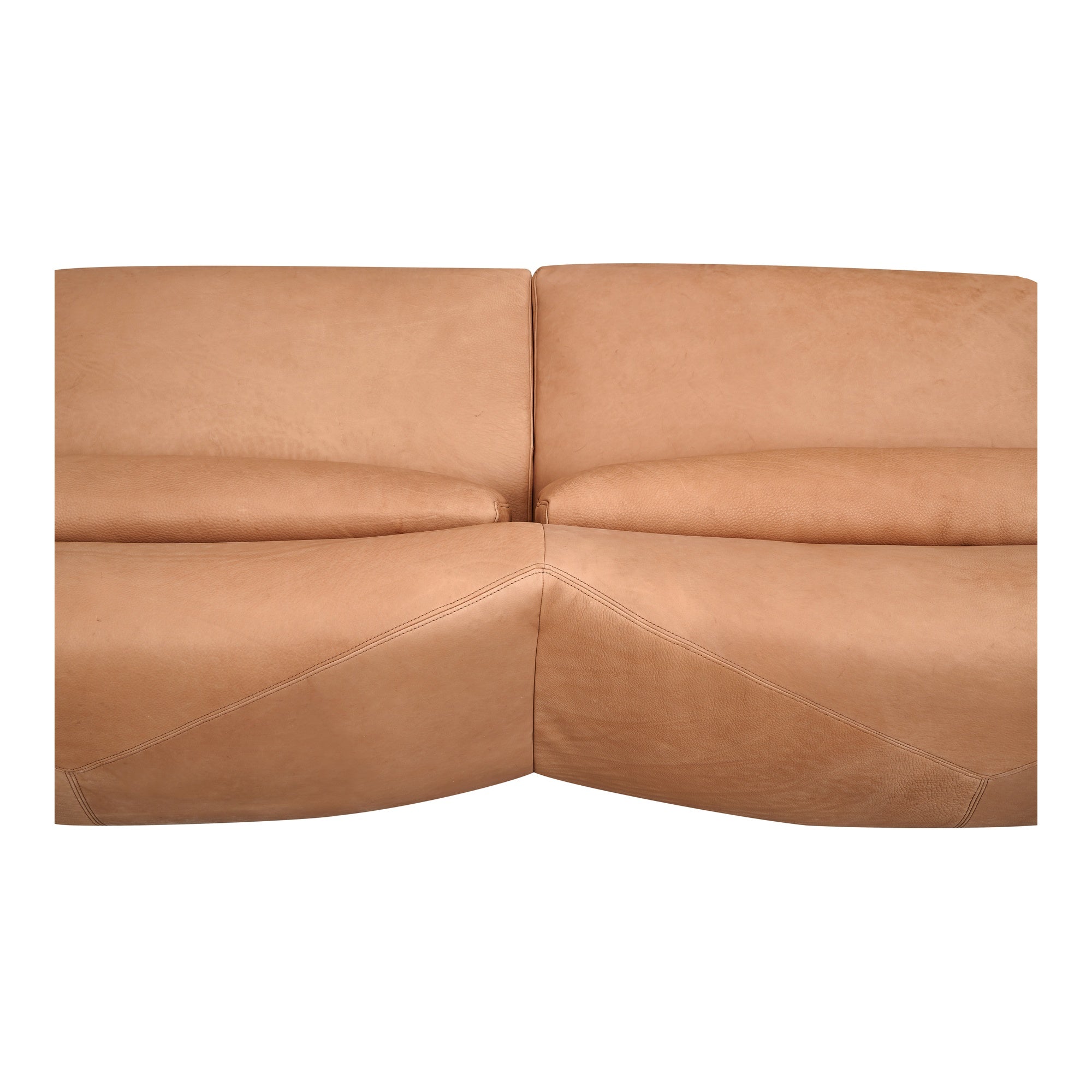 Savona 5 Seat Corner Leather Sofa, Chestnut