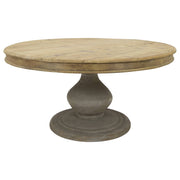 Stratford Round Reclaimed Pine 160 x 78 Natural Pine