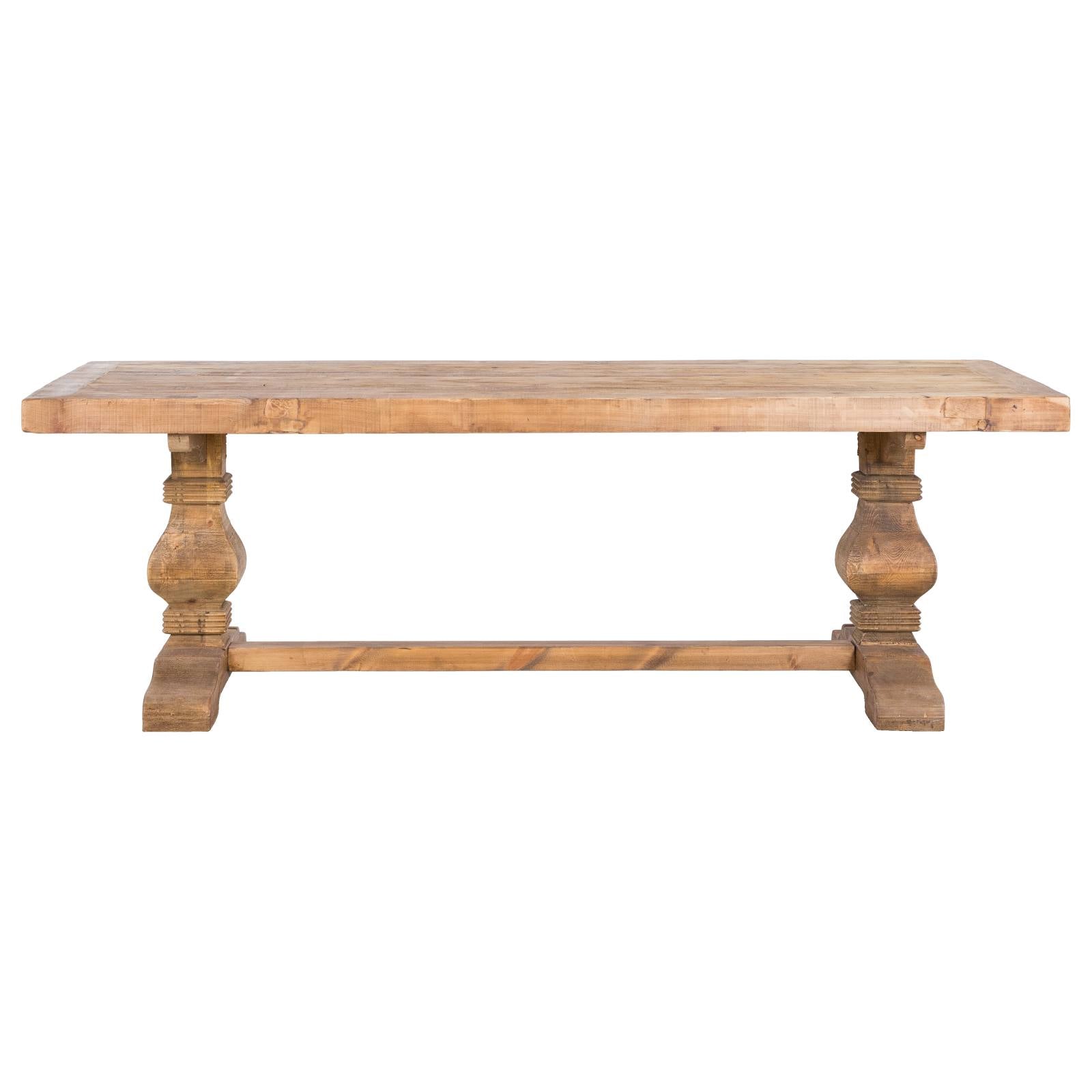 Paxton Pompadour Pine 240cm Dining Table