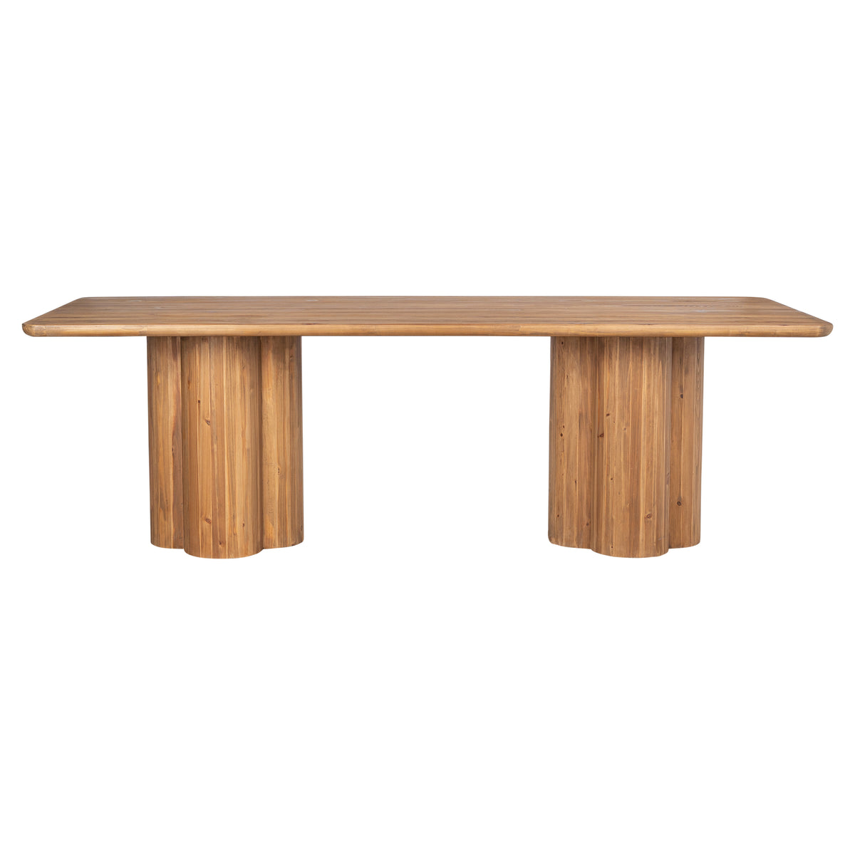 Ashford 240cm Reclaimed Pine Dining Table, Natural