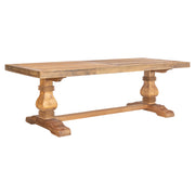 Paxton 240cm Reclaimed Elm Dining Table, Natural