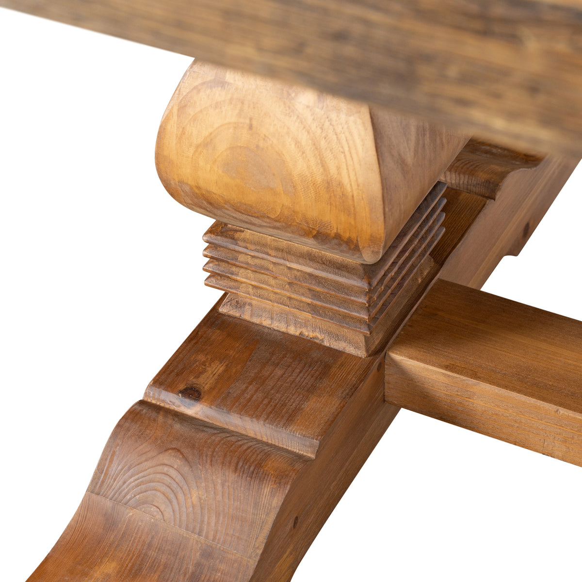 Paxton 240cm Reclaimed Elm Dining Table, Natural