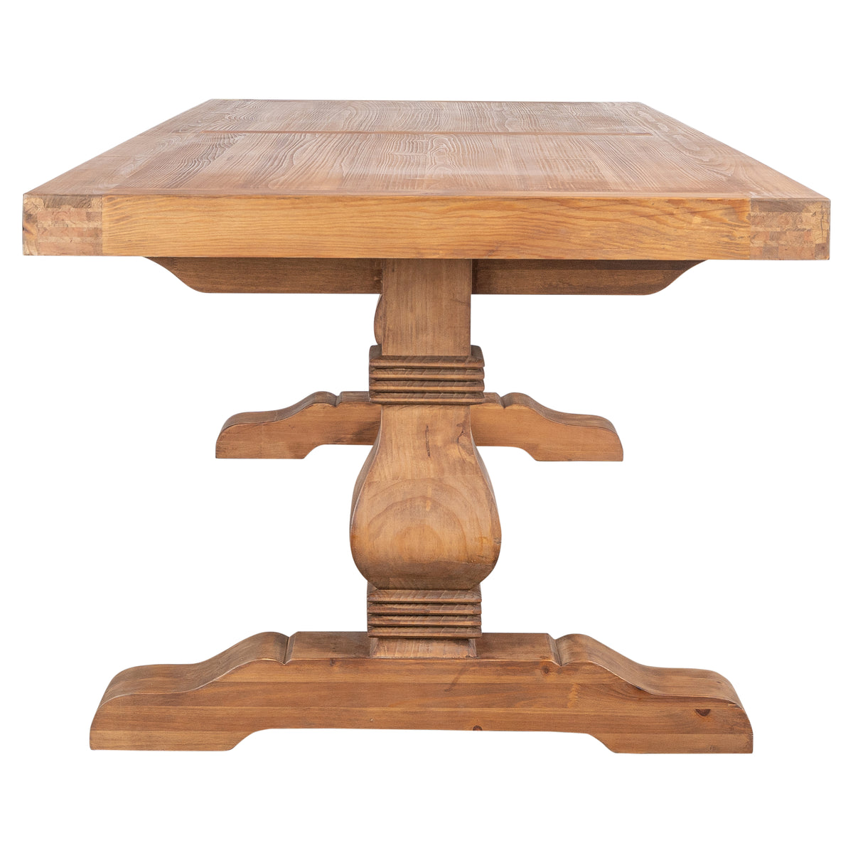 Paxton 300cm Reclaimed Pine Dining Table, Natural