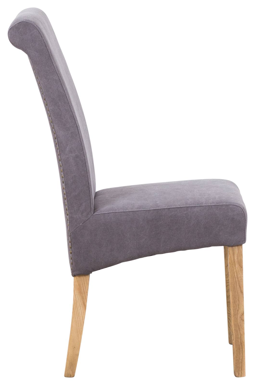 Corona Oak Smoky Grey Dining Chair