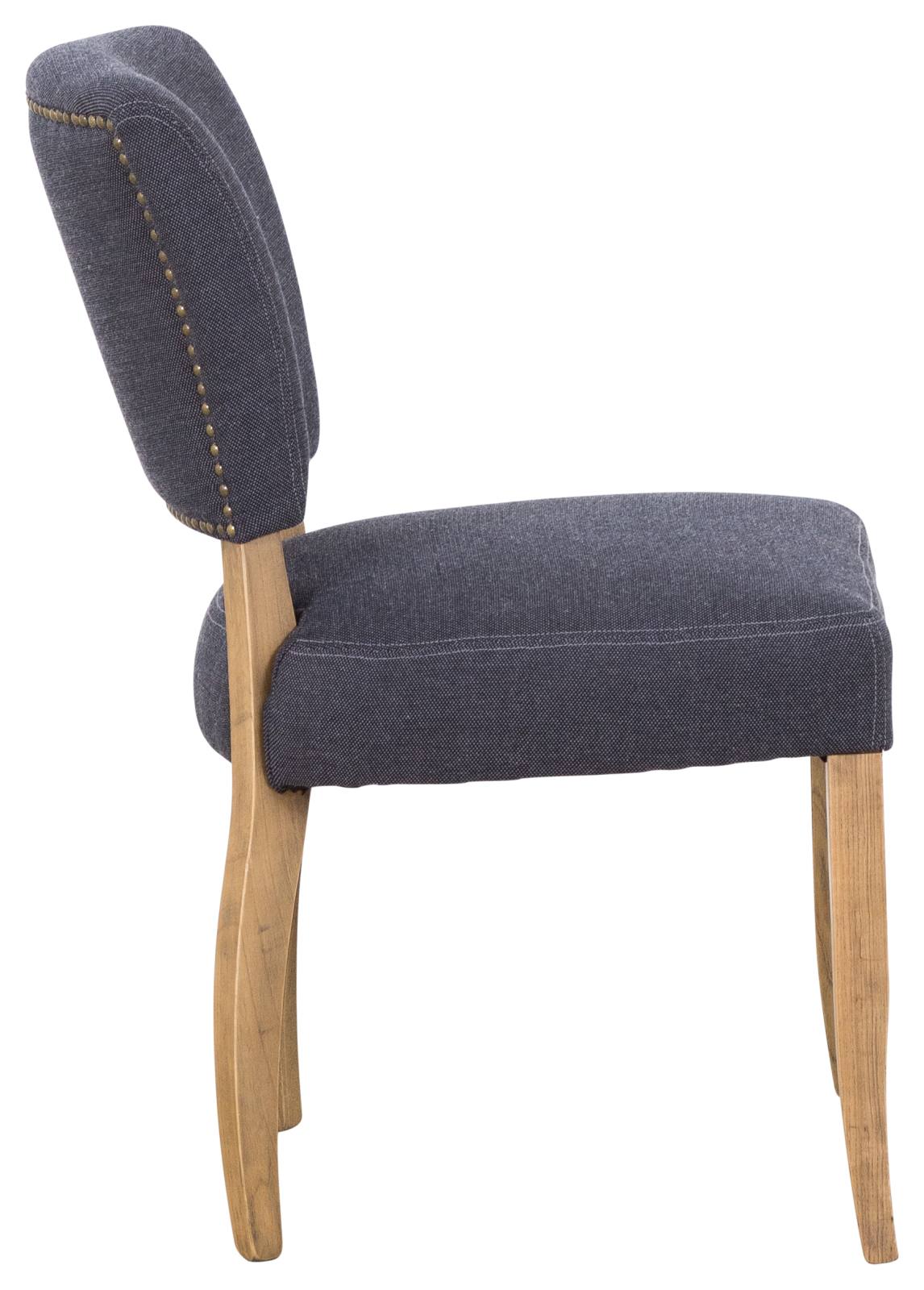 Bassa Oak Dark Grey Dining Chair