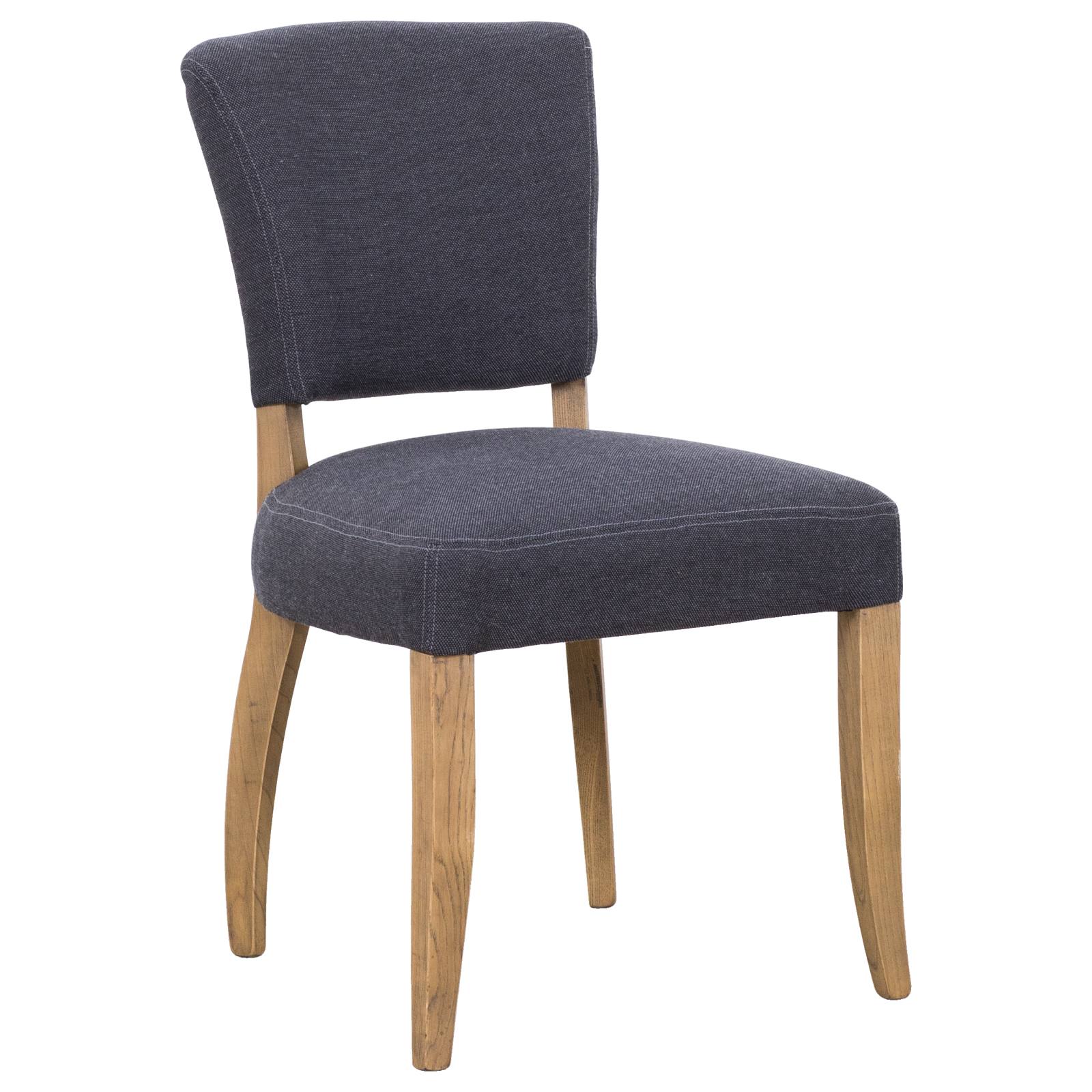 Bassa Oak Dark Grey Dining Chair