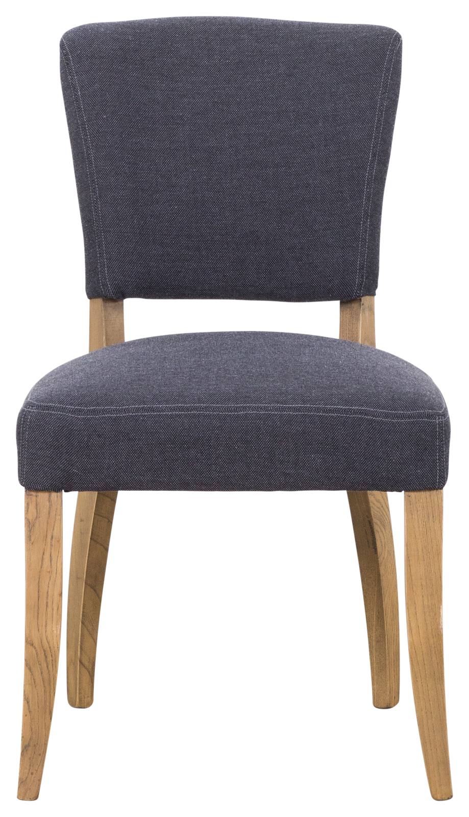 Bassa Oak Dark Grey Dining Chair