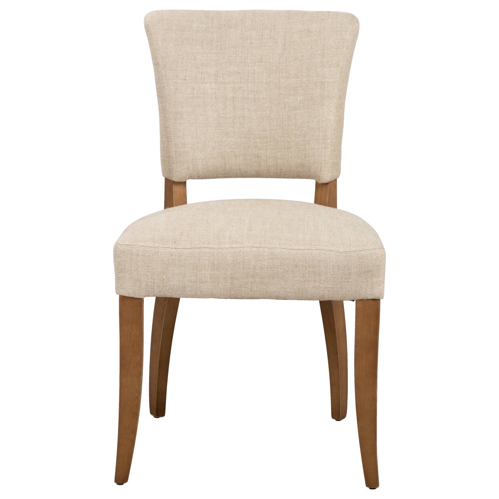 Bassa Oak White Dining Chair
