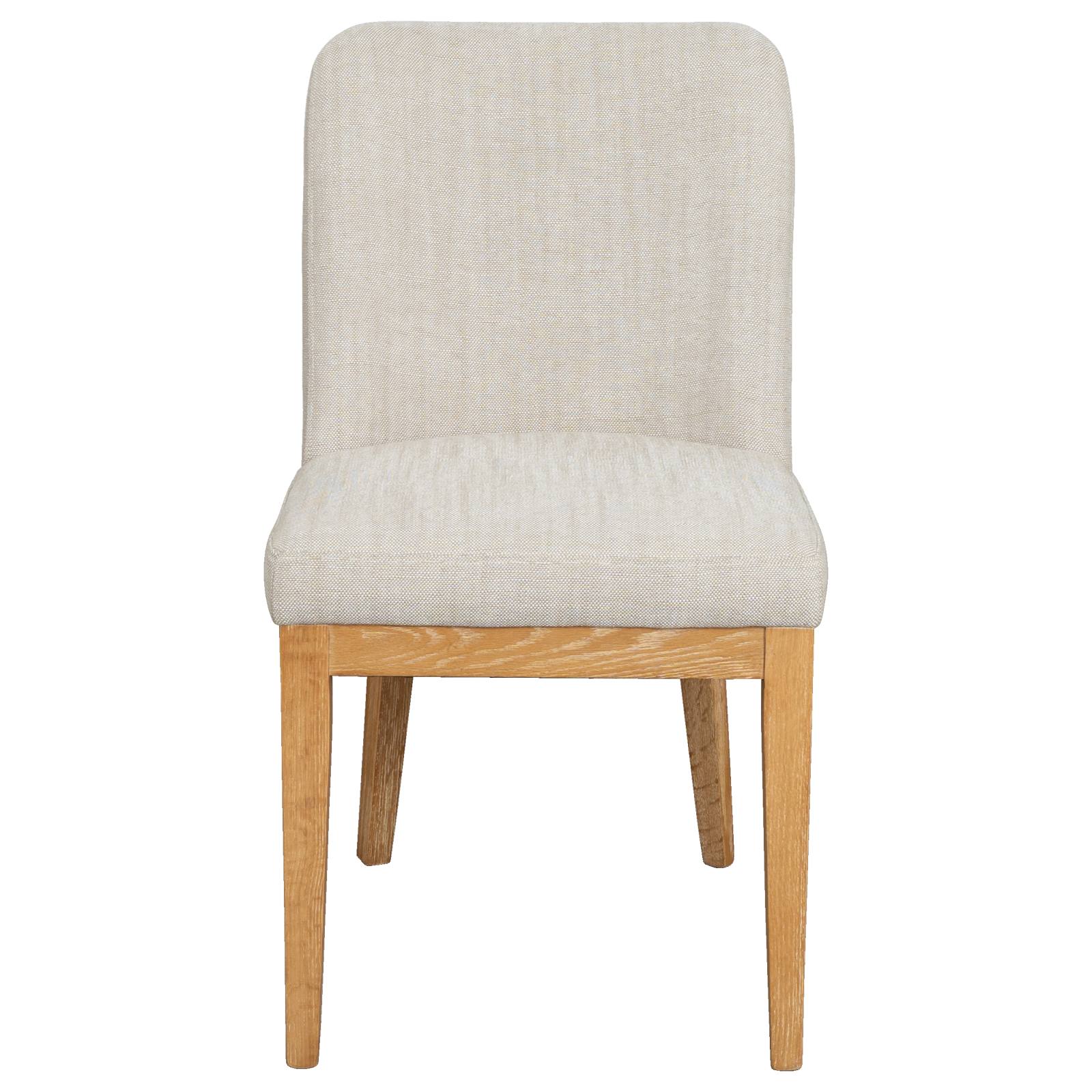 Palma Fabric Dining Chair, Champagne