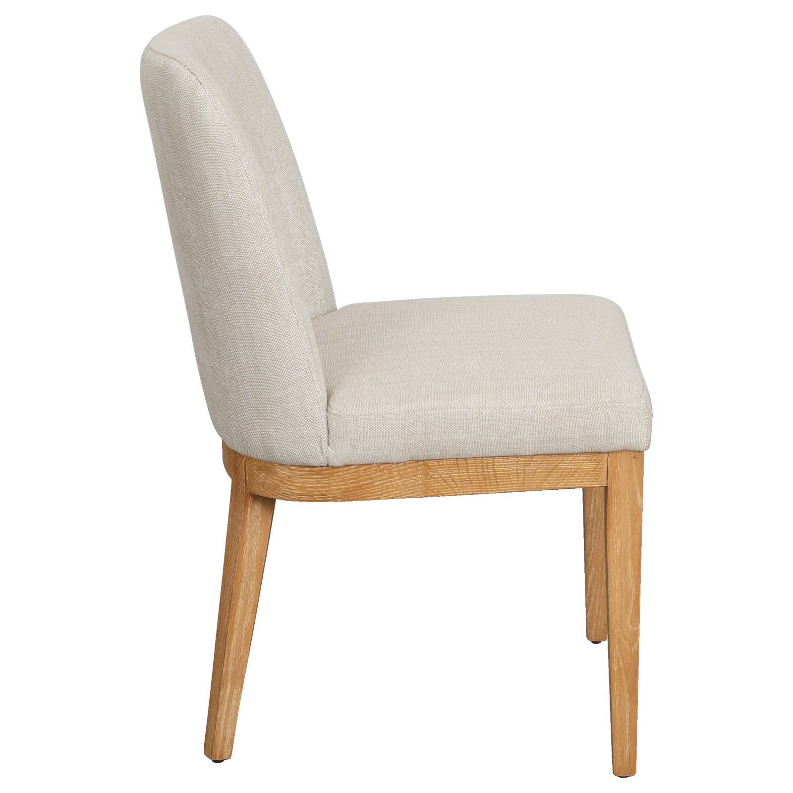 Palma Fabric Dining Chair, Champagne
