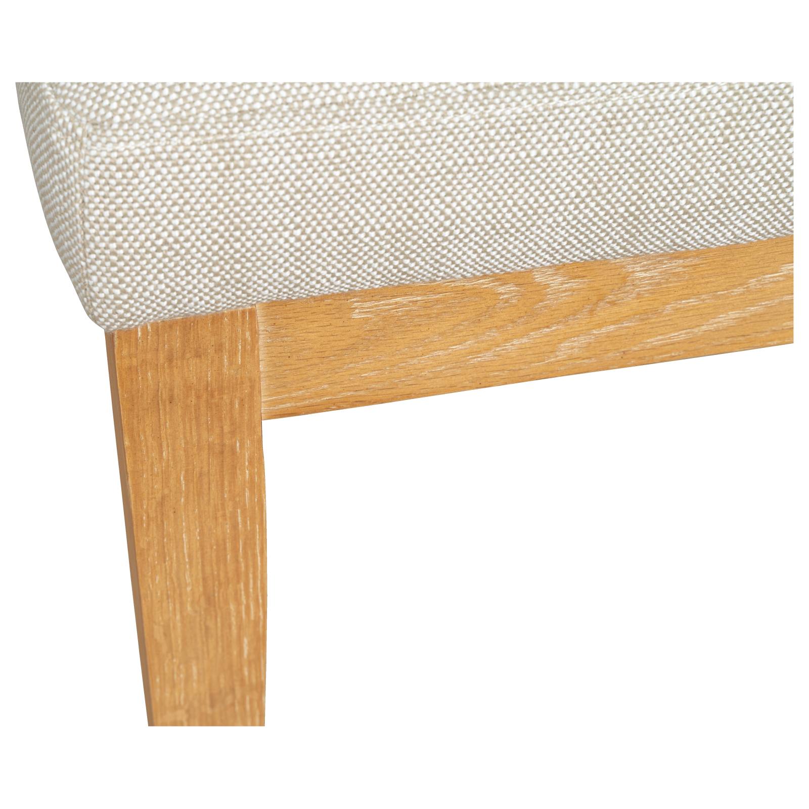 Palma Fabric Dining Chair, Champagne