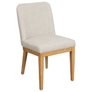 Palma Fabric Dining Chair, Champagne