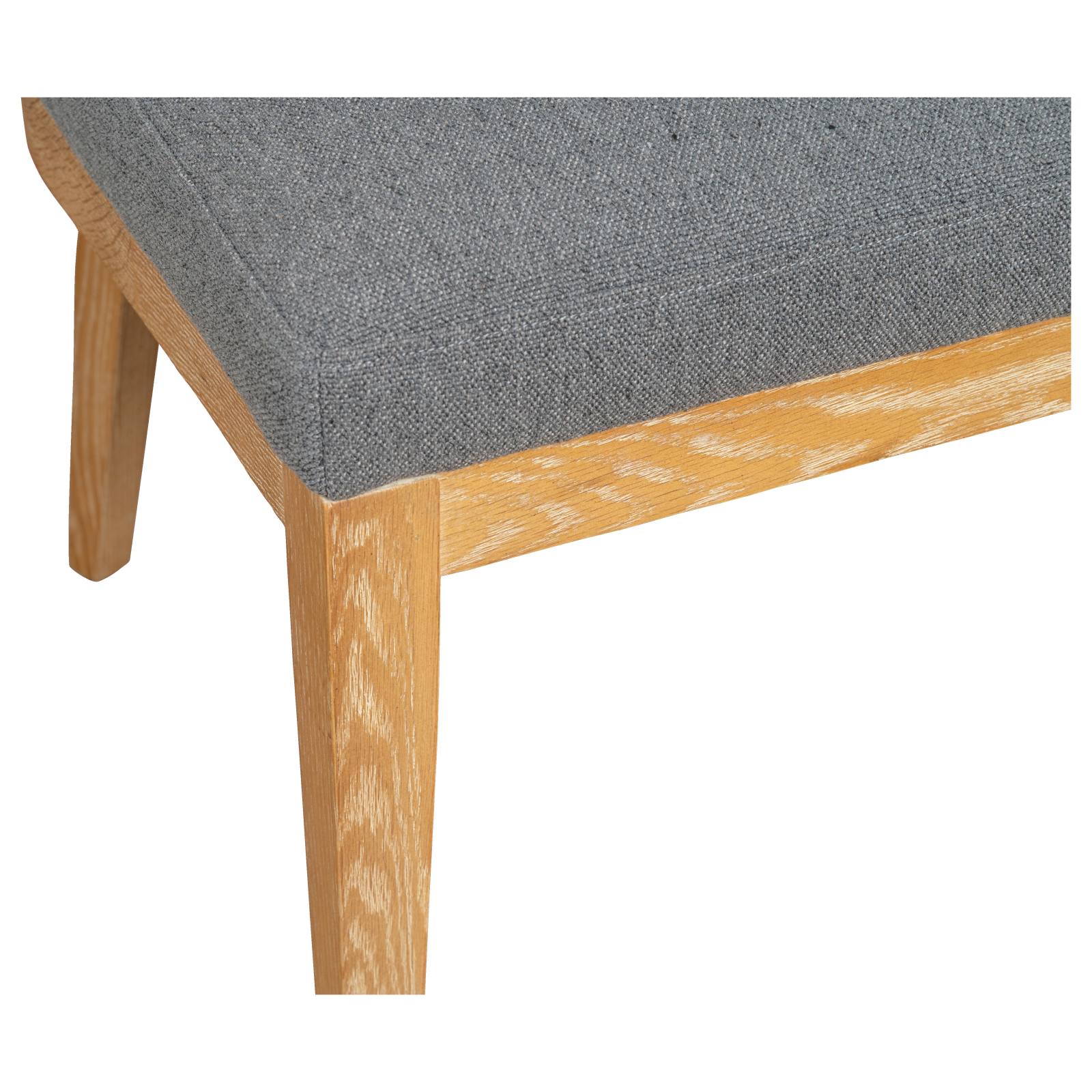 Palma Fabric Dining Chair, Mid Grey