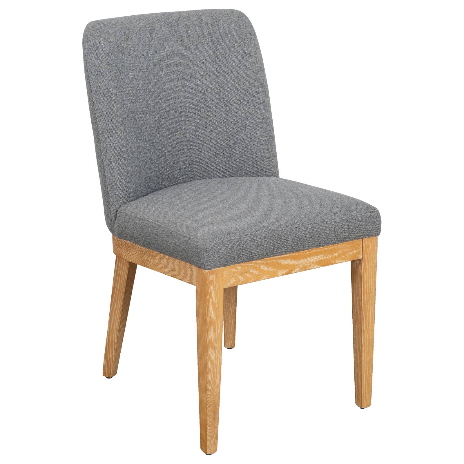 Palma Fabric Dining Chair, Mid Grey