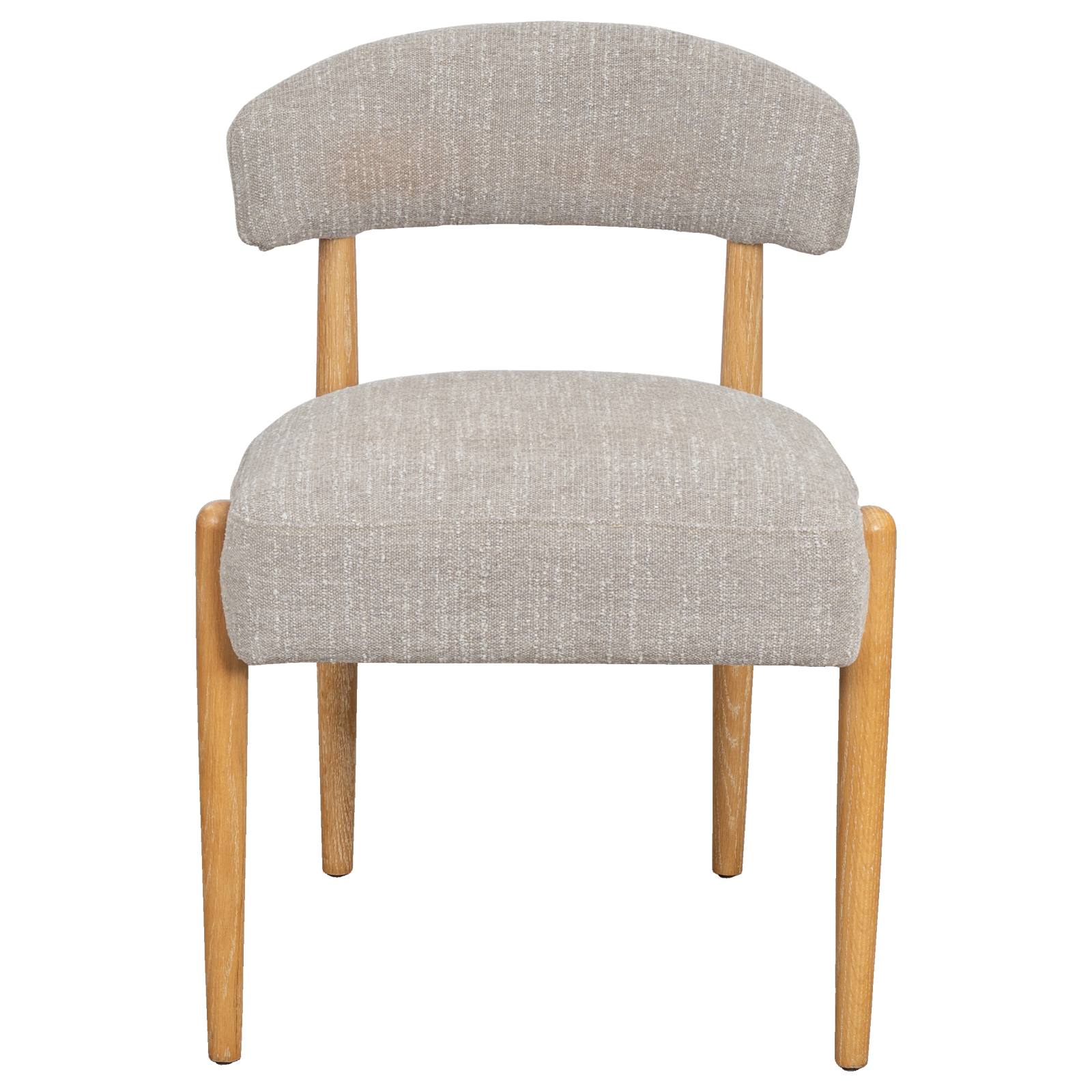 Casal Fabric Dining Chair, Oyster