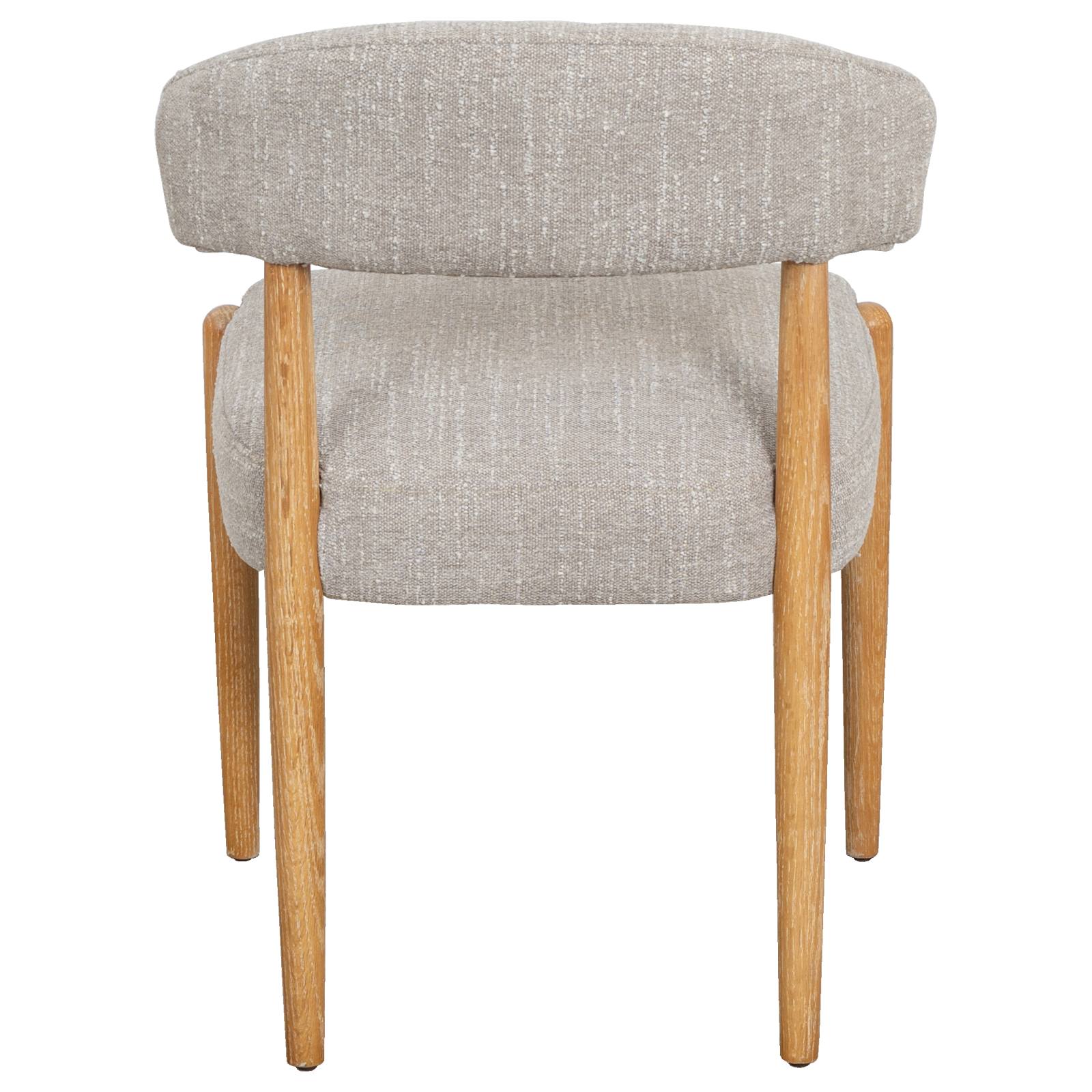 Casal Fabric Dining Chair, Oyster