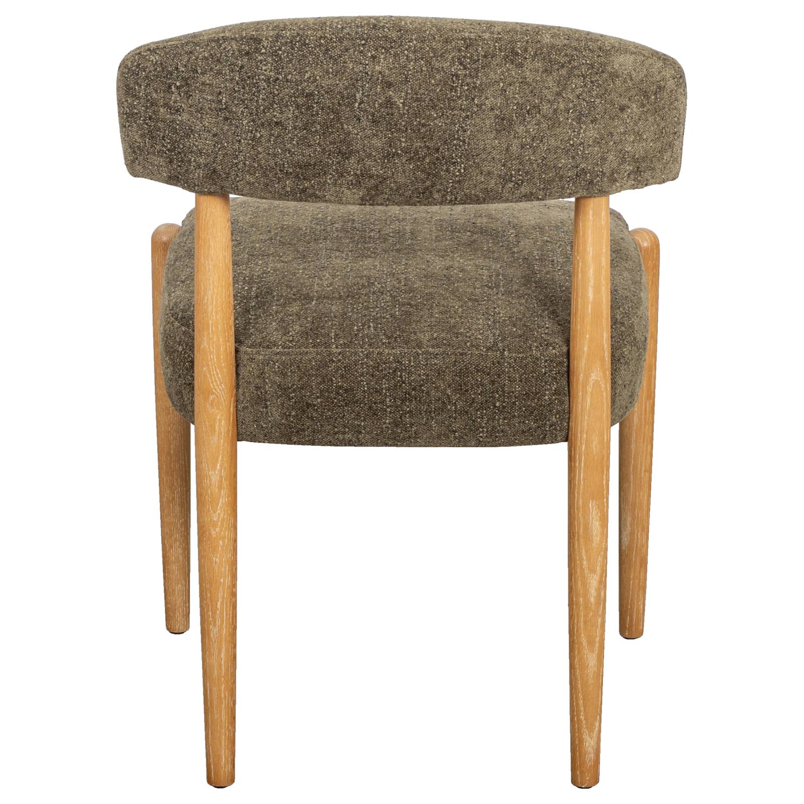 Casal Fabric Dining Chair, Moss Green