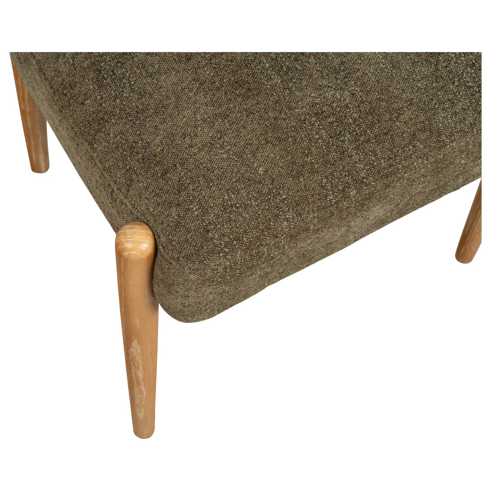 Casal Fabric Dining Chair, Moss Green