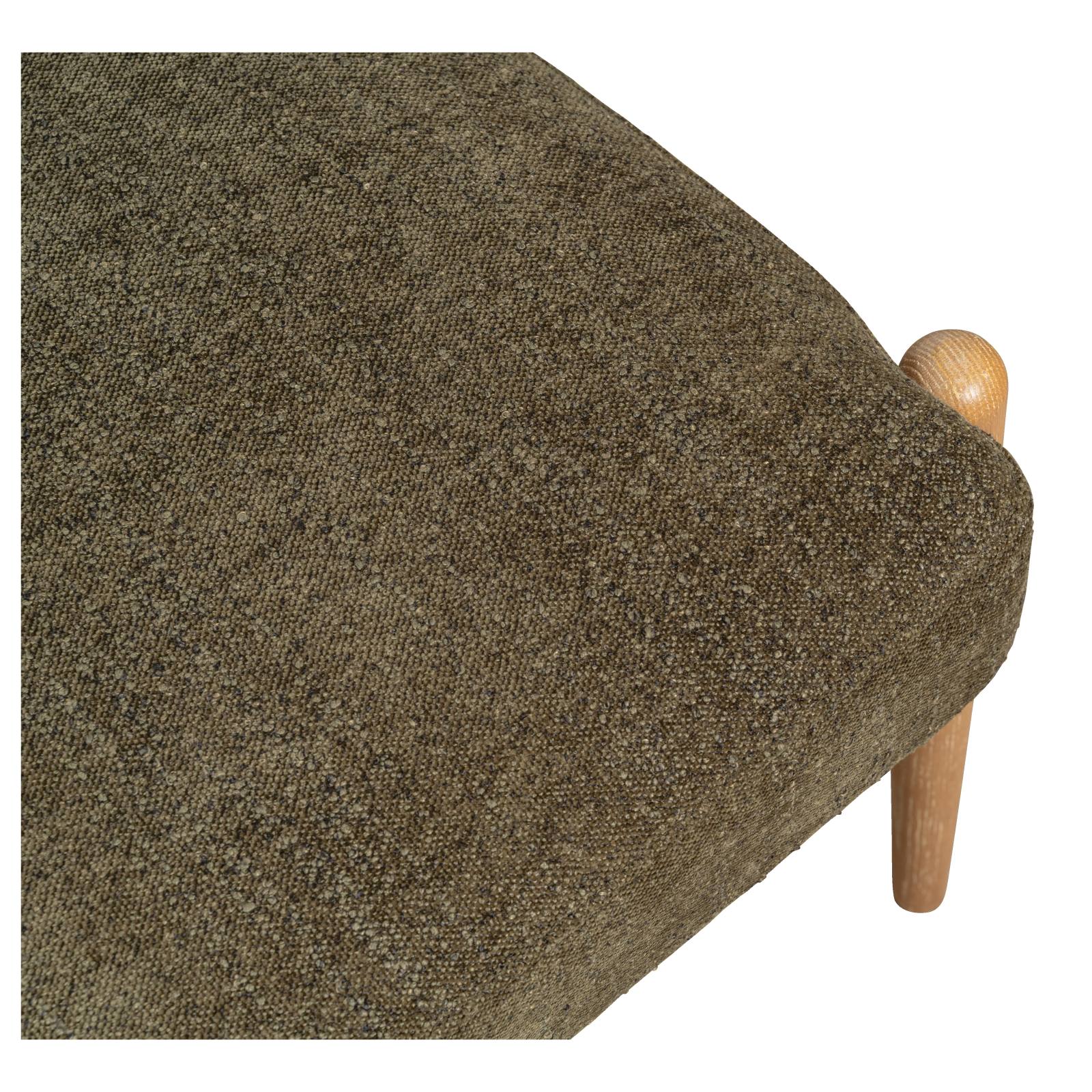 Casal Fabric Dining Chair, Moss Green