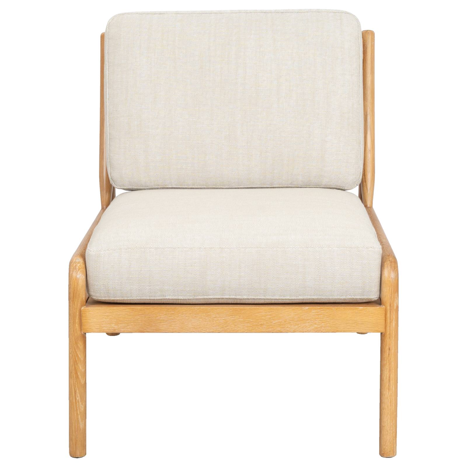 Sasha Fabric Occasional Chair, Champagne