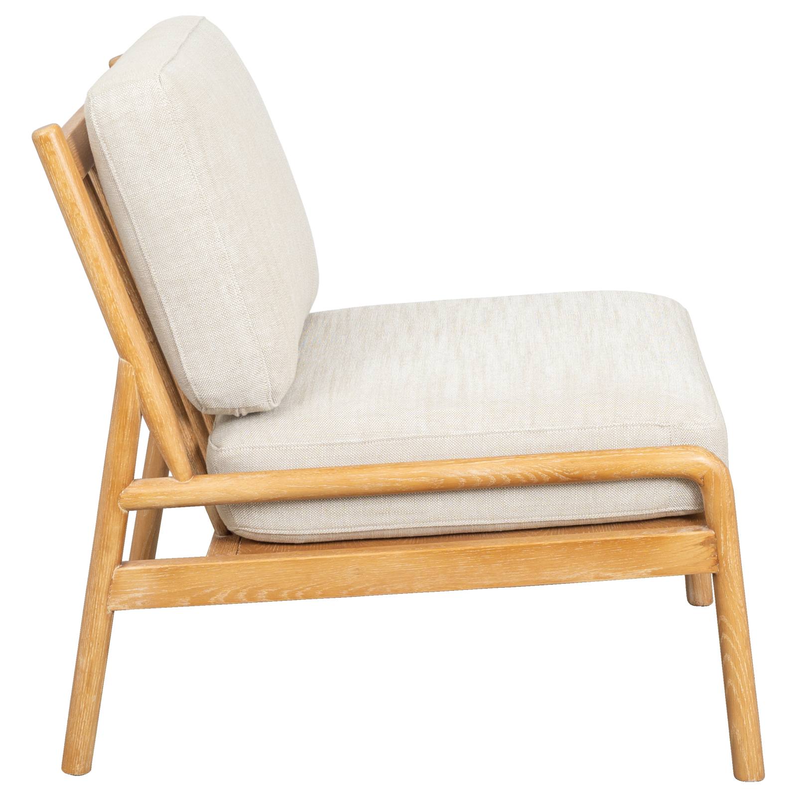 Sasha Fabric Occasional Chair, Champagne