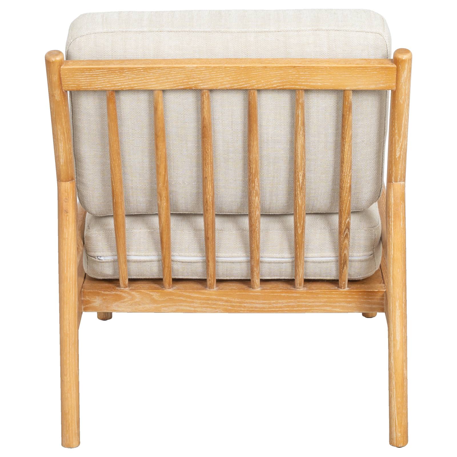 Sasha Fabric Occasional Chair, Champagne