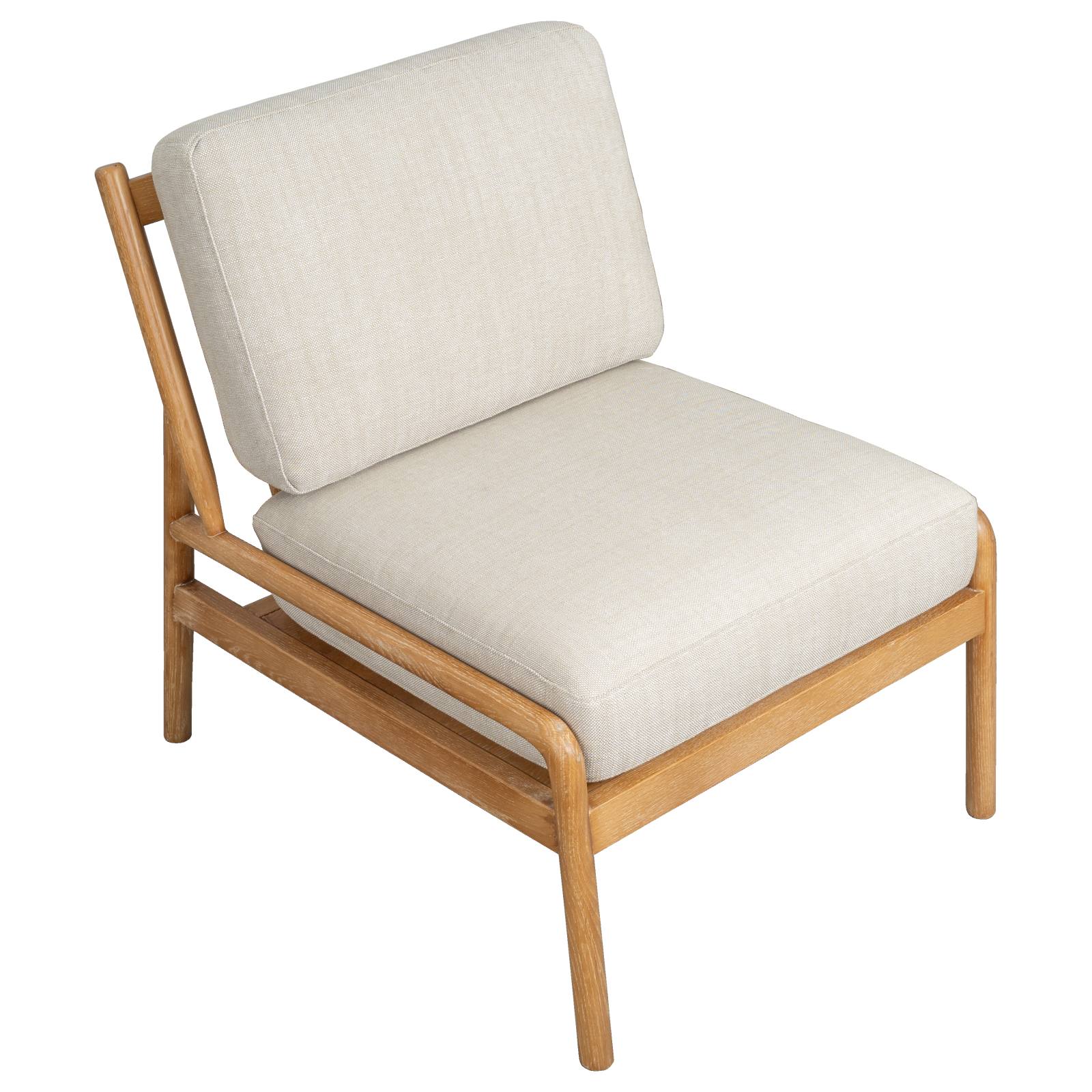 Sasha Fabric Occasional Chair, Champagne