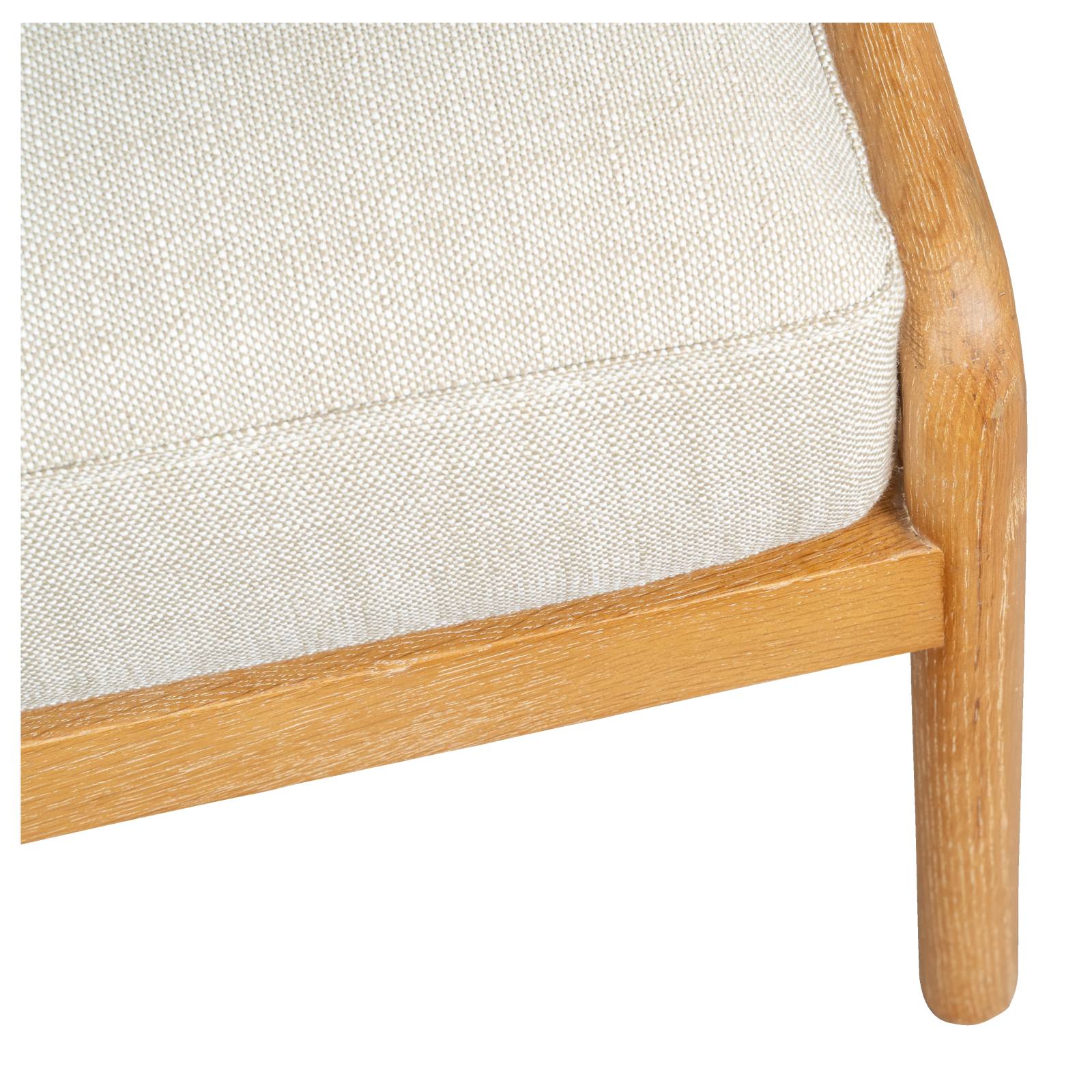 Sasha Fabric Occasional Chair, Champagne