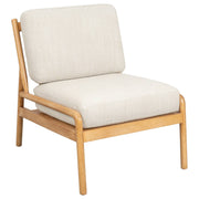 Sasha Fabric Occasional Chair, Champagne