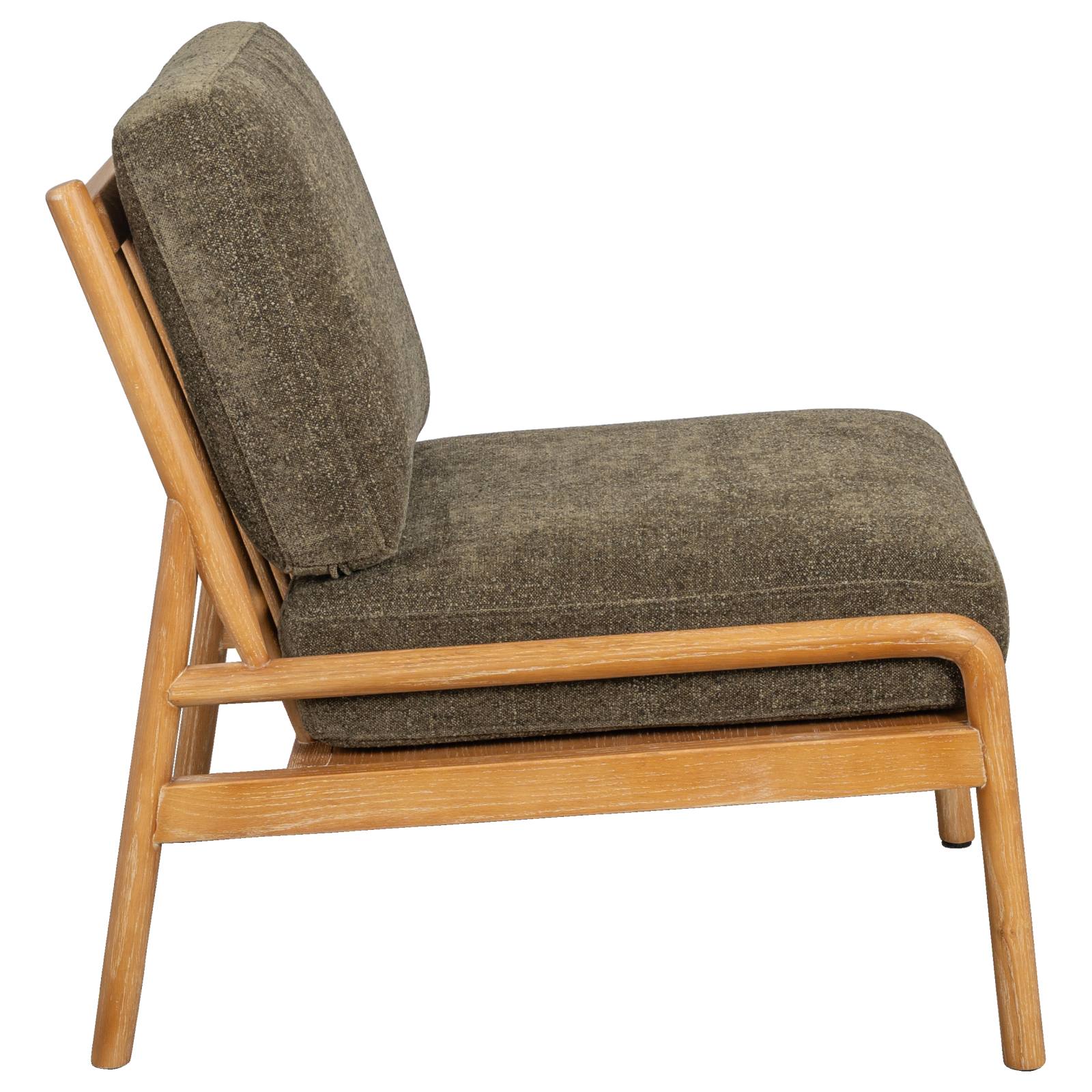 Sasha Fabric Occasional Chair, Moss Green